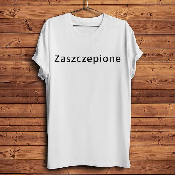 men's t-shirts vaccinated polish zaszczepione letter print funny tshirt men summer white casual short sleeve t shirt streetwear tee, White;black
men's t-shirts vaccinated polish zaszczepione letter print funny tshirt men summer white casual short sleeve t shirt streetwear tee, White;black