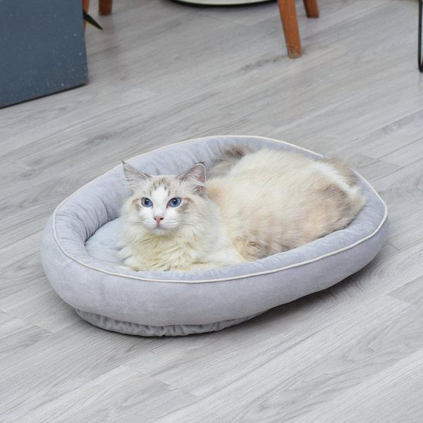 cat beds & furniture 2021 warm houses round bed fodable dog sleeping mats pad nest kennel pet cushion puppy for winter
cat beds & furniture 2021 warm houses round bed fodable dog sleeping mats pad nest kennel pet cushion puppy for winter