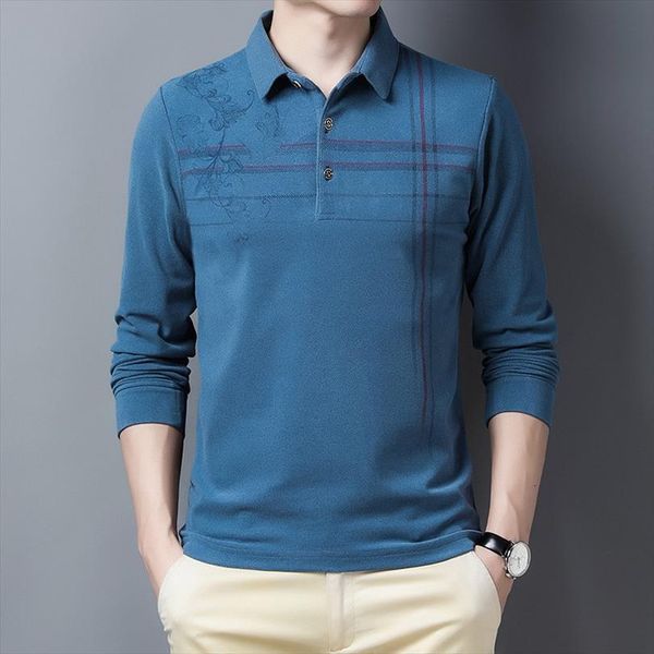 flower and striped printed shirt men polo long sleeve loose fit autumn spring for slim fashion shirts, White;black
flower and striped printed shirt men polo long sleeve loose fit autumn spring for slim fashion shirts, White;black