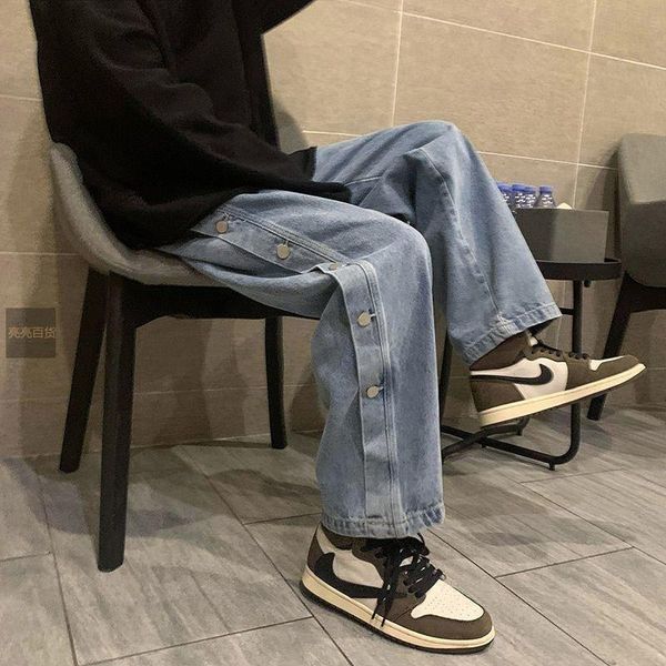 men's jeans pear shaped figure wearing suit thick and bright four leg large size high waist thin wide pants women fat jeanse, Blue
men's jeans pear shaped figure wearing suit thick and bright four leg large size high waist thin wide pants women fat jeanse, Blue