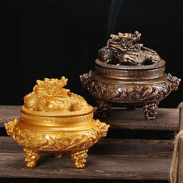 fragrance lamps pan incense burner retro furnace tower creative dragon and phoenix auspicious clouds
fragrance lamps pan incense burner retro furnace tower creative dragon and phoenix auspicious clouds