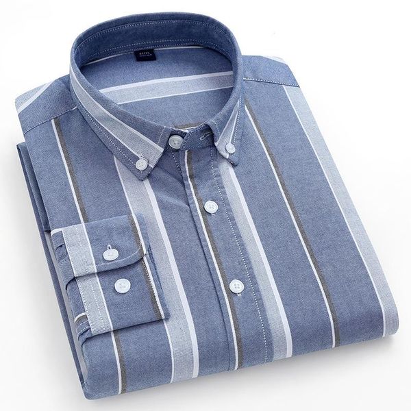 men's casual shirts quality 2021 style oxford cotton shirt long-sleeved pure vertical striped trendy handsome men dress, White;black
men's casual shirts quality 2021 style oxford cotton shirt long-sleeved pure vertical striped trendy handsome men dress, White;black