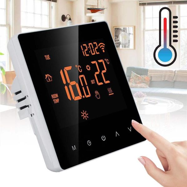 smart home control wifi thermostat lcd display touch screen app programmable room temperature controller for office el
smart home control wifi thermostat lcd display touch screen app programmable room temperature controller for office el