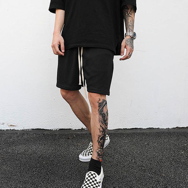 gray black mesh track shorts mens summer casual straight oversize knee length pants hip hop loose five point pants
gray black mesh track shorts mens summer casual straight oversize knee length pants hip hop loose five point pants