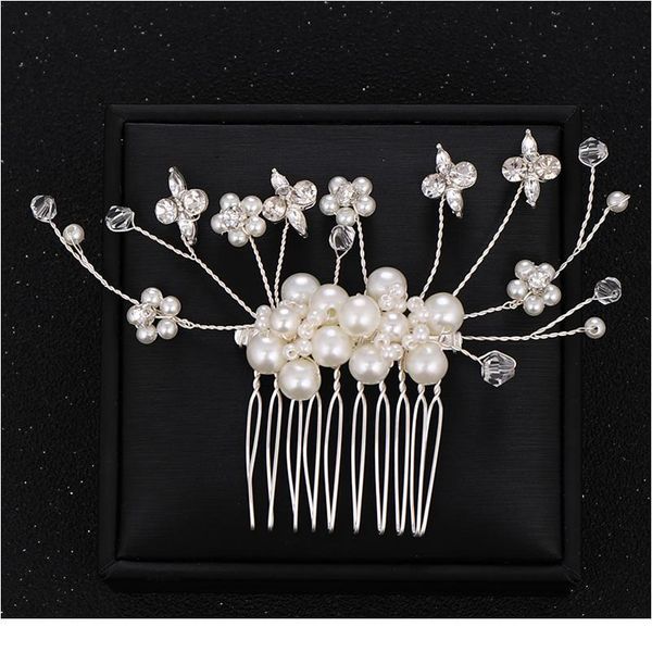 trendy wedding hair comb silver color pearl pearl headdress princess hair accessories bridal tiaras hair jewelry acc qylrtb
trendy wedding hair comb silver color pearl pearl headdress princess hair accessories bridal tiaras hair jewelry acc qylrtb