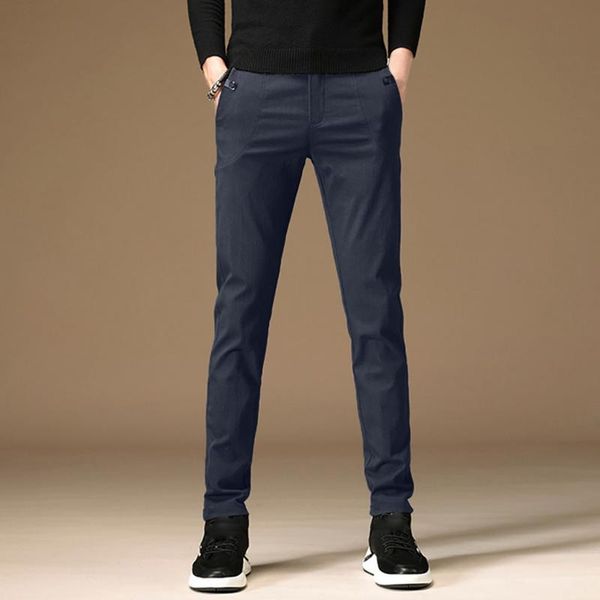 mens fashion trousers tethers elastic belts small feet casual pants, Black 
mens fashion trousers tethers elastic belts small feet casual pants, Black