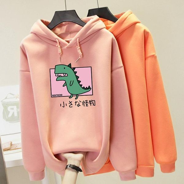 plus size women's dinosaur printed hoodies harajuku long sleeve sweatshirt ladies kawaii spring autumn casual hoody female, Black
plus size women's dinosaur printed hoodies harajuku long sleeve sweatshirt ladies kawaii spring autumn casual hoody female, Black