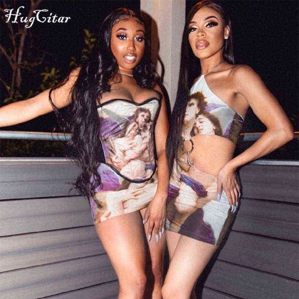 hugcitar 2021 sleeveless halter patchwork y2k print sequined backless mini dress spring summer women fashion lounge wear y1204, Black;gray
hugcitar 2021 sleeveless halter patchwork y2k print sequined backless mini dress spring summer women fashion lounge wear y1204, Black;gray