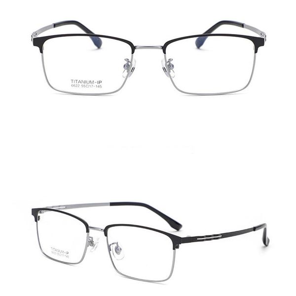 fashion sunglasses frames pure titanium myopia spectacle frame men's comfortable lightweight business eyeglasses full rim big face thin, Black
fashion sunglasses frames pure titanium myopia spectacle frame men's comfortable lightweight business eyeglasses full rim big face thin, Black