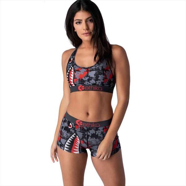 ethika fashion stretch women tracksuits elastic waist summer bikini sleeveless short pant 2pcs set beach ladies sets, Gray
ethika fashion stretch women tracksuits elastic waist summer bikini sleeveless short pant 2pcs set beach ladies sets, Gray