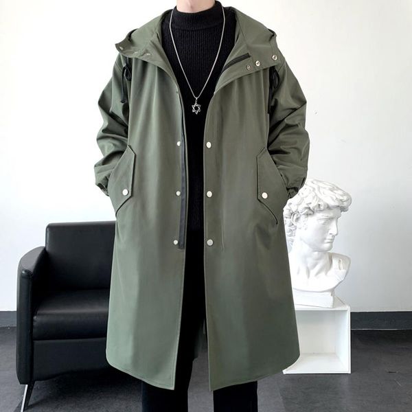 men's trench coats jacket hoodie hip hop men big pocket long fashion jackets streetwear trecnh oversize, Tan;black
men's trench coats jacket hoodie hip hop men big pocket long fashion jackets streetwear trecnh oversize, Tan;black