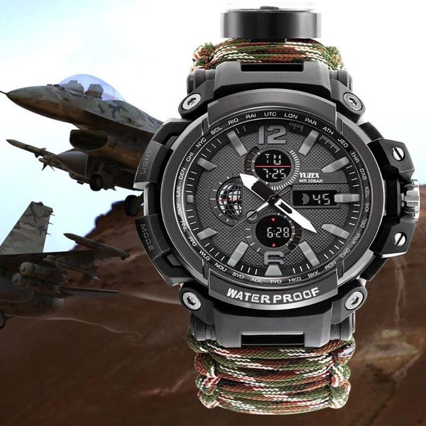 wristwatches military compass watch men outdoor sport waterproof electronic led signal light watches relogio masculino, Slivery;brown
wristwatches military compass watch men outdoor sport waterproof electronic led signal light watches relogio masculino, Slivery;brown