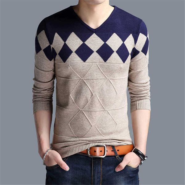 men's sweater autumn winter male fashion casual slim v-neck wool pullover shirt brand clothing 210929, White;black
men's sweater autumn winter male fashion casual slim v-neck wool pullover shirt brand clothing 210929, White;black