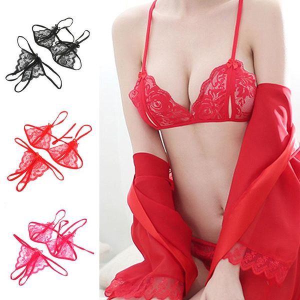 bras sets femme lingerie set push up bra and panty lace underwear transparent for women lenceria mujer red, Red;black
bras sets femme lingerie set push up bra and panty lace underwear transparent for women lenceria mujer red, Red;black