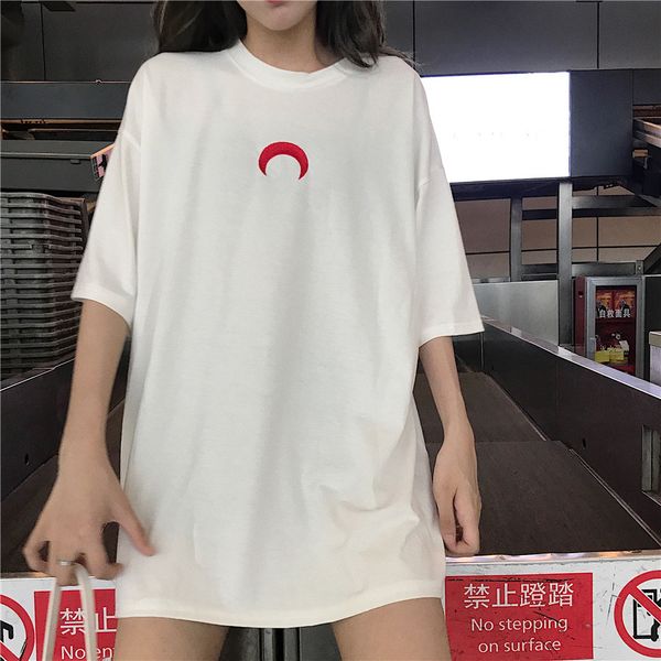 new japanese 2021 moon embroidered long summer loose neck-neck short sleeve black shirt schoolgirl clothes hfm0, White
new japanese 2021 moon embroidered long summer loose neck-neck short sleeve black shirt schoolgirl clothes hfm0, White