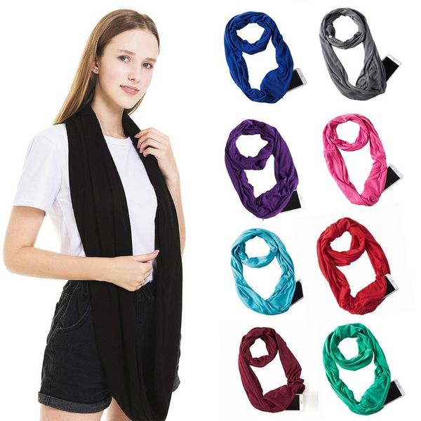 scarves women solid color warm fashion convertible thermal active infinity scarf with zip pocket for all season, Blue;gray
scarves women solid color warm fashion convertible thermal active infinity scarf with zip pocket for all season, Blue;gray