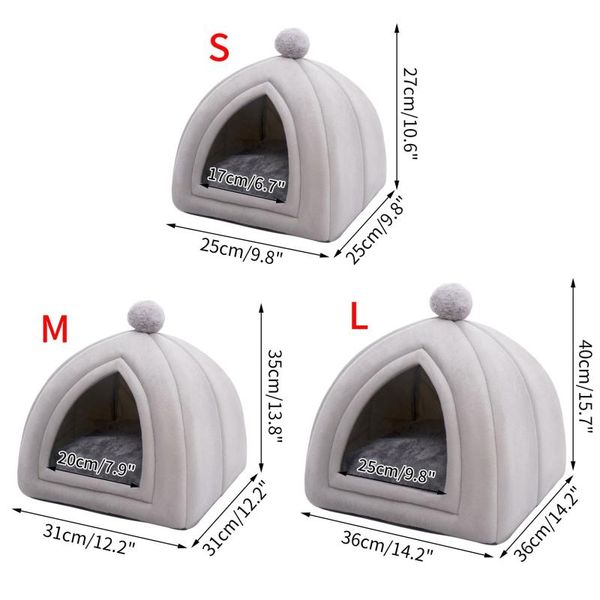 cat beds & furniture 2021cat bed removable pet cats house foldable dog non-slip bottom tent washable nest puppy kennel
cat beds & furniture 2021cat bed removable pet cats house foldable dog non-slip bottom tent washable nest puppy kennel
