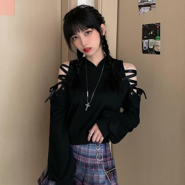 women's hoodies & sweatshirts gothic sweatshirt women ears cropped hoodie party queen long sleeve pullover streetwear black hoody desig
women's hoodies & sweatshirts gothic sweatshirt women ears cropped hoodie party queen long sleeve pullover streetwear black hoody desig