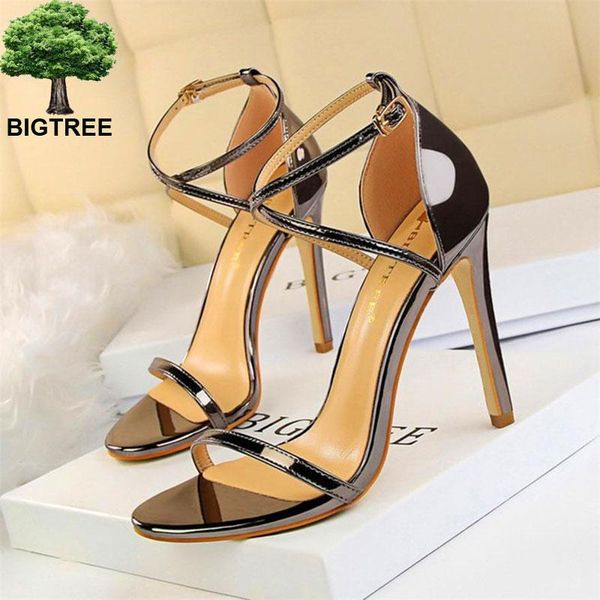 sandals show thin cross strap women patent leather concise summer high heels 11cm shoes open toe women's office, Black
sandals show thin cross strap women patent leather concise summer high heels 11cm shoes open toe women's office, Black