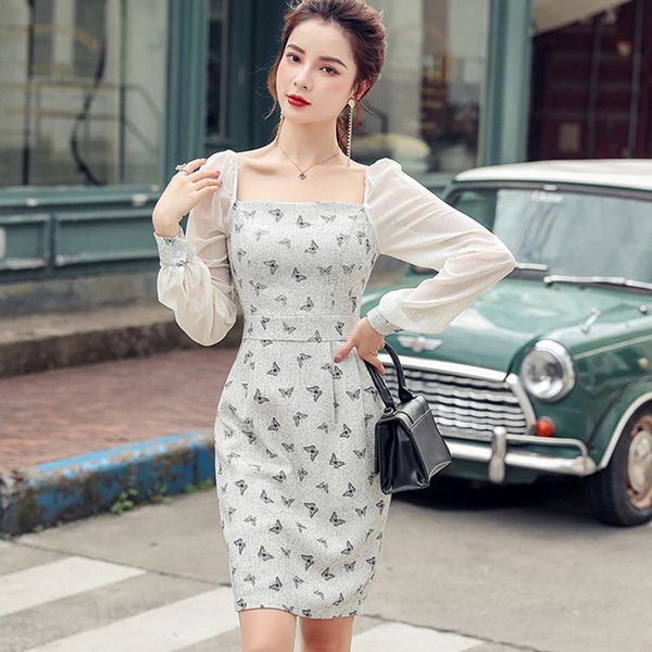 spring autumn comfortable butterfly print formal temperamental perspective sleeves ol elegant slim pencil dress 0k34, White;black
spring autumn comfortable butterfly print formal temperamental perspective sleeves ol elegant slim pencil dress 0k34, White;black
