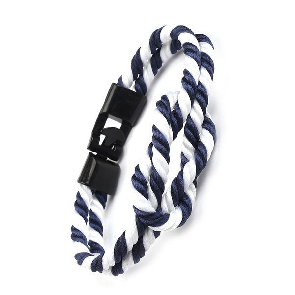 Double Layer Nautical Rope Bracelets For Women Men Jewelry Rope Chain Bracelet With Sport Hooks Jewelry
Double Layer Nautical Rope Bracelets For Women Men Jewelry Rope Chain Bracelet With Sport Hooks Jewelry