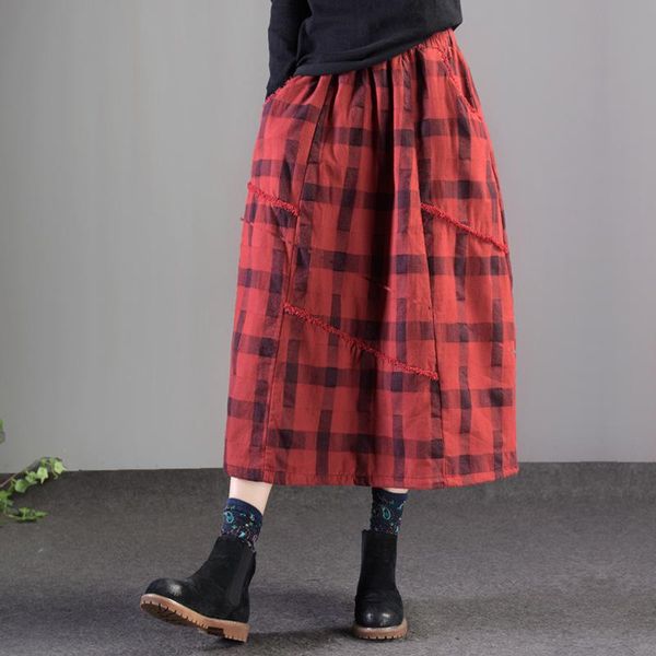 skirts nini wonderland 2021 spring plaid skirt for women checked cotton linen vintage a-linen female patchwork classic, Black
skirts nini wonderland 2021 spring plaid skirt for women checked cotton linen vintage a-linen female patchwork classic, Black