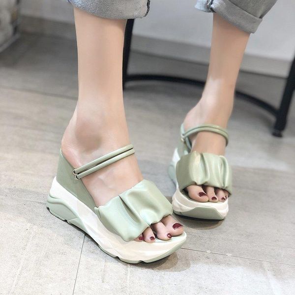 2021 women's sandals summer shoes heels 9cm women shoes platform sandals slip on mules lady plus size, Black
2021 women's sandals summer shoes heels 9cm women shoes platform sandals slip on mules lady plus size, Black