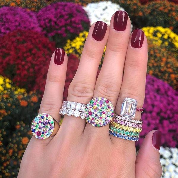 cluster rings round shape gold filled fashion trendy micro pave colorful cz engagement band women charm ring jewelry gift, Golden;silver
cluster rings round shape gold filled fashion trendy micro pave colorful cz engagement band women charm ring jewelry gift, Golden;silver