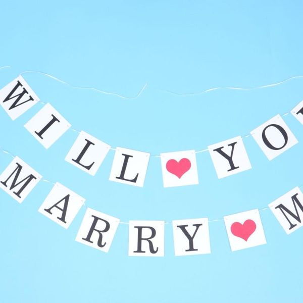party decoration will you marry me bunting banner decorative paper hanging garland for wedding proposal
party decoration will you marry me bunting banner decorative paper hanging garland for wedding proposal