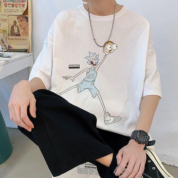 men's t-shirts hong kong style short sleeve t shirt male summer korean version students loose half ins five minute clothes s-3xl, White;black
men's t-shirts hong kong style short sleeve t shirt male summer korean version students loose half ins five minute clothes s-3xl, White;black