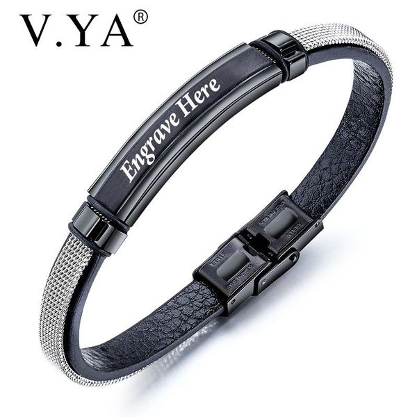 charm bracelets v.ya punk engraved bracelet for men & women simple bangle black stainless steel fashion bangles friends gift, Golden;silver
charm bracelets v.ya punk engraved bracelet for men & women simple bangle black stainless steel fashion bangles friends gift, Golden;silver