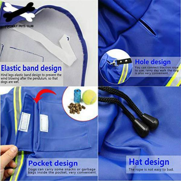 dog apparel raincoat 8 sizes available with hood waterproof rain jackets reflective safety strips pet functional jacket
dog apparel raincoat 8 sizes available with hood waterproof rain jackets reflective safety strips pet functional jacket