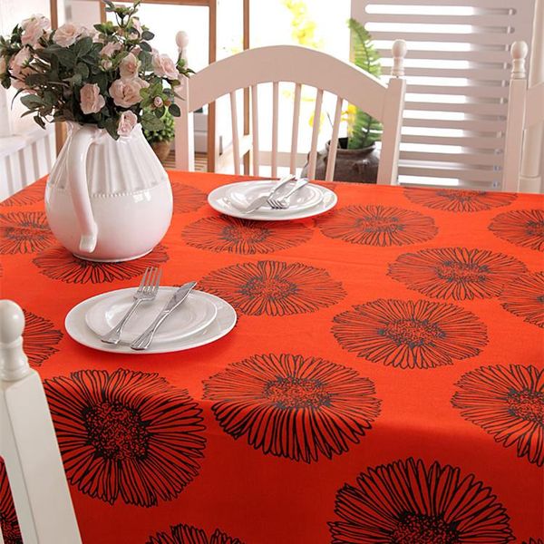 red cotton thicken tablecloth for table christmas daisy table cloth decoracao para casa cover nappe de mariage
red cotton thicken tablecloth for table christmas daisy table cloth decoracao para casa cover nappe de mariage