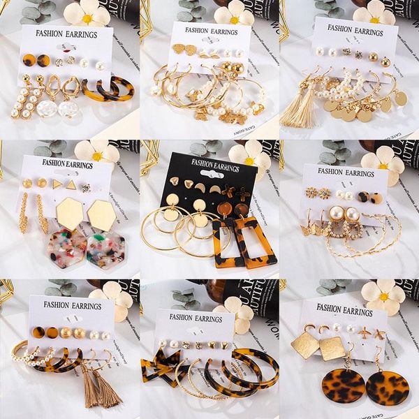 hoop & huggie fashion gold color geometric earring set for women pearl long tassel circle korean female stud earrings jewelry 2021, Golden;silver
hoop & huggie fashion gold color geometric earring set for women pearl long tassel circle korean female stud earrings jewelry 2021, Golden;silver