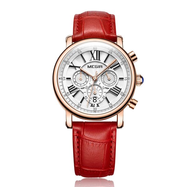 casual arrivals megir watches bog selling woman fashion designers red and white leather belt wristwatch movement quartz elegant lady outdoor, Slivery;brown
casual arrivals megir watches bog selling woman fashion designers red and white leather belt wristwatch movement quartz elegant lady outdoor, Slivery;brown