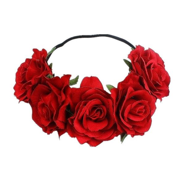 hair accessories explosive european and american bridal holiday wreath 5 artificial rose flower headband carnival party headwear women
hair accessories explosive european and american bridal holiday wreath 5 artificial rose flower headband carnival party headwear women