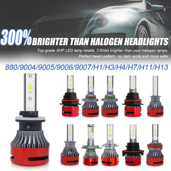 car headlights 2pcs h1 h3 h4 h7 h8 h9 h11 9005 9006 880 881 waterproof led headlight bulbs hi/lo beam conversion kit
car headlights 2pcs h1 h3 h4 h7 h8 h9 h11 9005 9006 880 881 waterproof led headlight bulbs hi/lo beam conversion kit