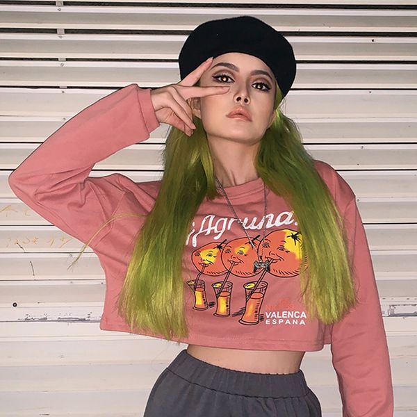 personality costume crop fun girly clothes sweater loose hip hop fitness show nightclub bar female dj outfit women 1497, Black;red
personality costume crop fun girly clothes sweater loose hip hop fitness show nightclub bar female dj outfit women 1497, Black;red