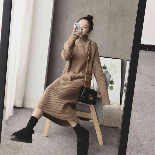 casual dresses wool sweater dress women autumn winter new turtleneck loose female black beige long knit pullover clothes lady vest, Black;gray
casual dresses wool sweater dress women autumn winter new turtleneck loose female black beige long knit pullover clothes lady vest, Black;gray