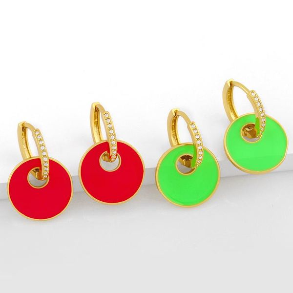 dangle & chandelier flola round small neon green earrings for women crystal enamel huggie drop cz colorful fluorescent jewelry gifts ersv16, Silver
dangle & chandelier flola round small neon green earrings for women crystal enamel huggie drop cz colorful fluorescent jewelry gifts ersv16, Silver