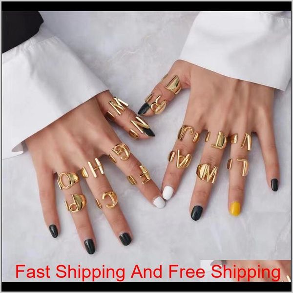 new design vintage metal letter rings for women gold ring cuff gothic jewelry 2019 femme adjustable hiphop letter ring fashion bijoux d2ojo, Golden;silver
new design vintage metal letter rings for women gold ring cuff gothic jewelry 2019 femme adjustable hiphop letter ring fashion bijoux d2ojo, Golden;silver