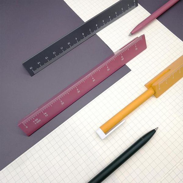 1pcs innovative design ruler and pen combined ballpoint pen student school office stationery supplies, Blue;orange
1pcs innovative design ruler and pen combined ballpoint pen student school office stationery supplies, Blue;orange