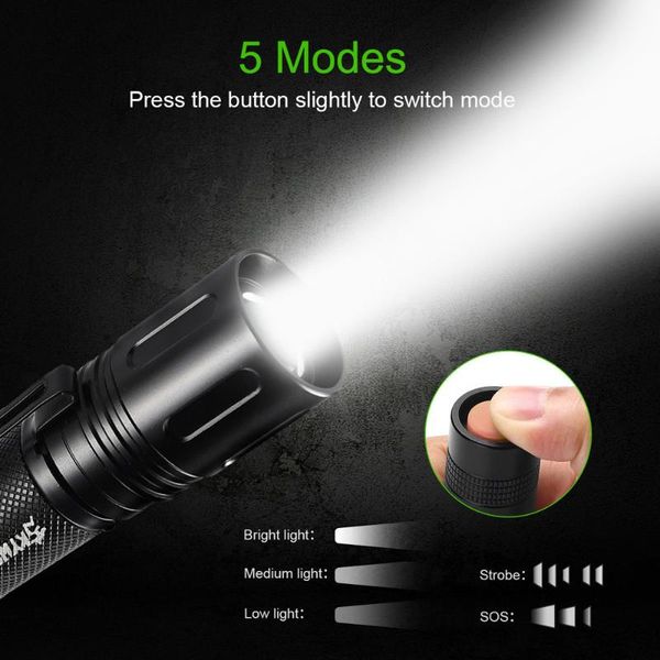 flashlights torches 10000lumens zoomable tactical military led 18650 torch lamp light for#
flashlights torches 10000lumens zoomable tactical military led 18650 torch lamp light for#