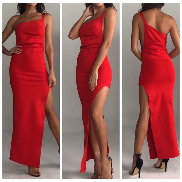red clothes summer flag 2021 side cut an shoulder maxi women dressed bandage for party r8d5, Black;gray
red clothes summer flag 2021 side cut an shoulder maxi women dressed bandage for party r8d5, Black;gray