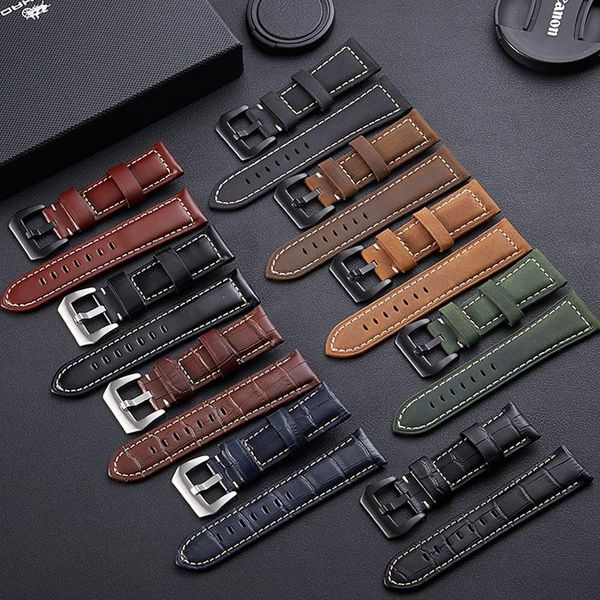 watch bands handmade leather strap with crazy horse suede sports outdoor 20mm 22mm 24mm 26mm band accessories, Black;brown
watch bands handmade leather strap with crazy horse suede sports outdoor 20mm 22mm 24mm 26mm band accessories, Black;brown