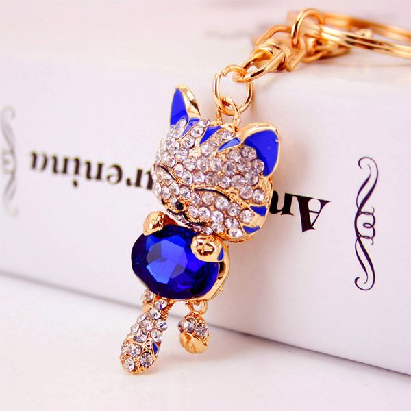 7 colors crystal cute kitty keychain ladies bag accessories metal crystal inlaid pendant keychain gift, Slivery;golden
7 colors crystal cute kitty keychain ladies bag accessories metal crystal inlaid pendant keychain gift, Slivery;golden