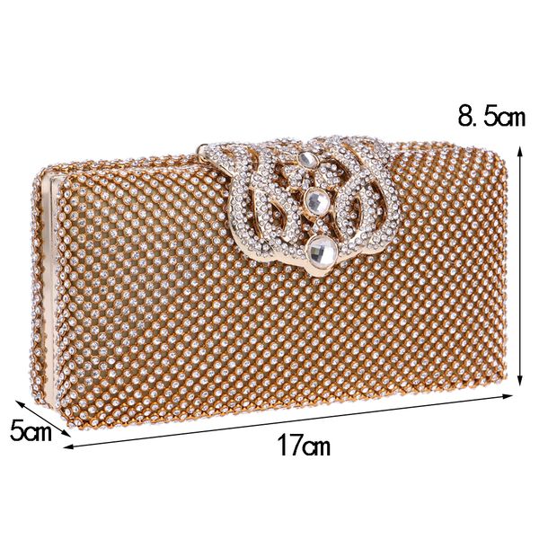 crown diamonds women evening bags rhinestones small day clutches purse handbags with silver/gold/black evening bag
crown diamonds women evening bags rhinestones small day clutches purse handbags with silver/gold/black evening bag