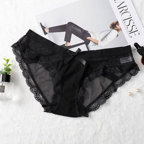 women's panties briefs ultra thin underwear underpants soft lingerie lace lady sleepwear 1pc low-rise knickers hollow, Black;pink
women's panties briefs ultra thin underwear underpants soft lingerie lace lady sleepwear 1pc low-rise knickers hollow, Black;pink