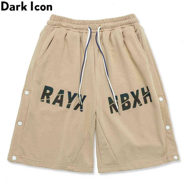 laser printed side button shorts men elastic waist cotton men's shorts 3colors 210603, White;black
laser printed side button shorts men elastic waist cotton men's shorts 3colors 210603, White;black