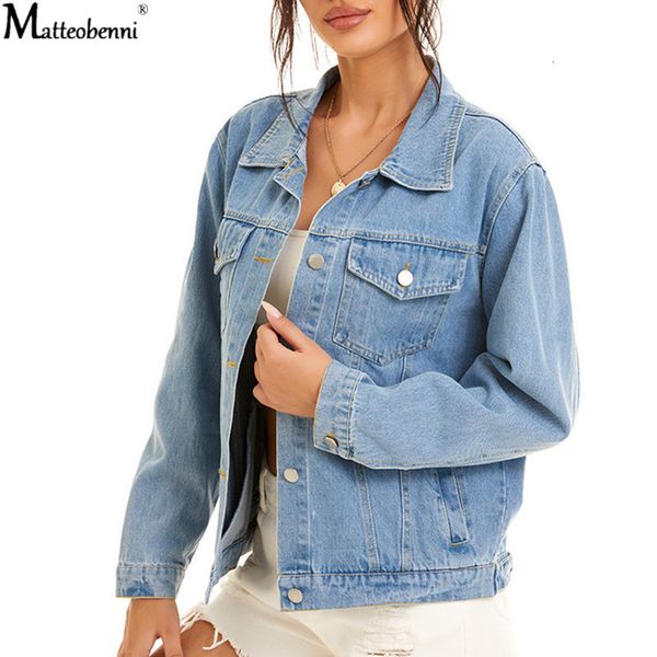 2021 new autumn womens denim jacket fashion casual jackets lady vintage loose washed distressed long sleeve winter jeans coats b7ve, Black;brown
2021 new autumn womens denim jacket fashion casual jackets lady vintage loose washed distressed long sleeve winter jeans coats b7ve, Black;brown